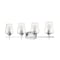 Z-Lite Joliet 4 Light Vanity, Chrome & Clear 473-4V-CH - alternate 3